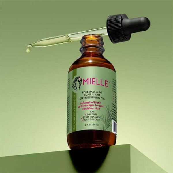 روغن رزماری و نعنا ضد ریزش مو میله mielle