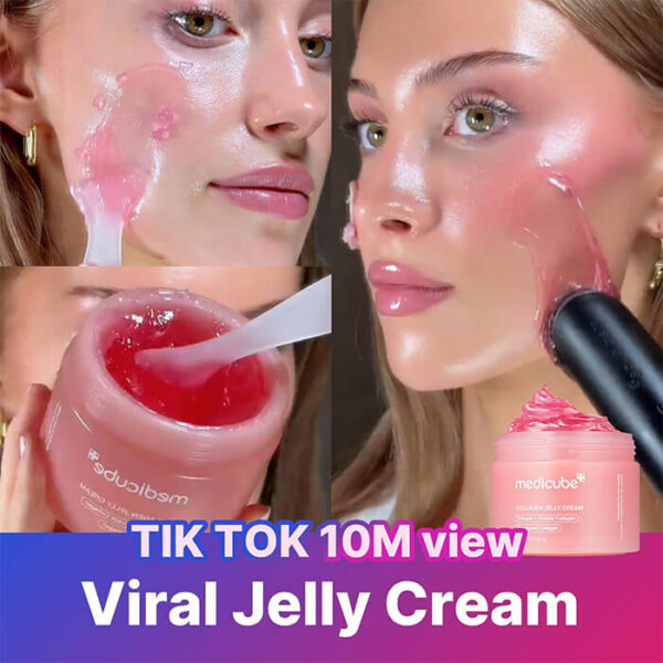 کرم کلاژن ژله ای مدی کیوب حجم 110 میلی لیتر