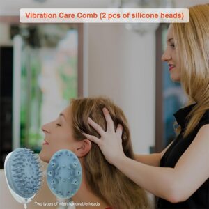 شانه های ویبراتوری دستگاه اسکالپ 5 کاره 12 اینچ لیز