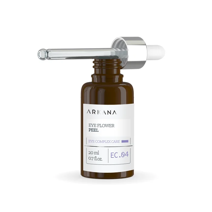 Arcana Eye Exfoliator and Brightener سرم لایه بردار و روشن کننده دورچشم آرکانا 20 میل Eye Flower Peel ARKANA - تصویر 1