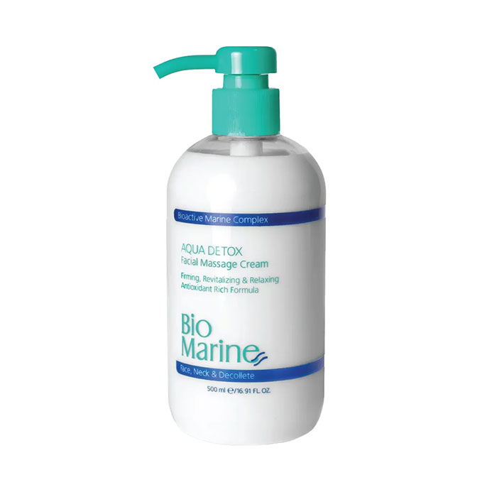 Bio Marine Aqua Detox Facial Massage Cream 500Ml کرم ماساژ صورت و گردن کابین بایومارین 500 میل - تصویر 1