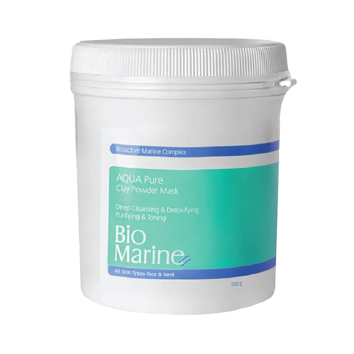 Bio Marine Aqua Pure Clay Powder Mask 500Ml ماسک رسی پودری کابین بایومارین حجم 500 میل - تصویر 1