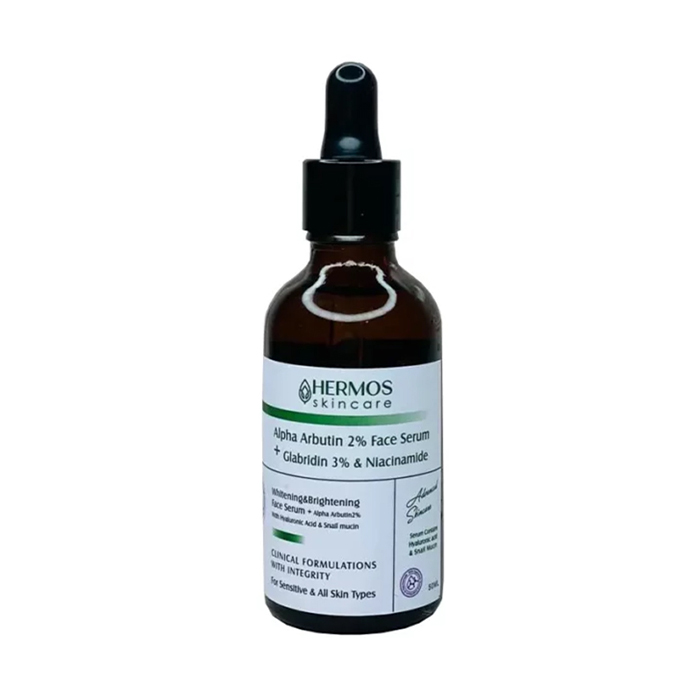 Hermos Alpha Arbutin & Niacinamide Serum 50Ml سرم آلفا آربوتین و نیاسین آمید هرموس حجم 50 میل - تصویر 1