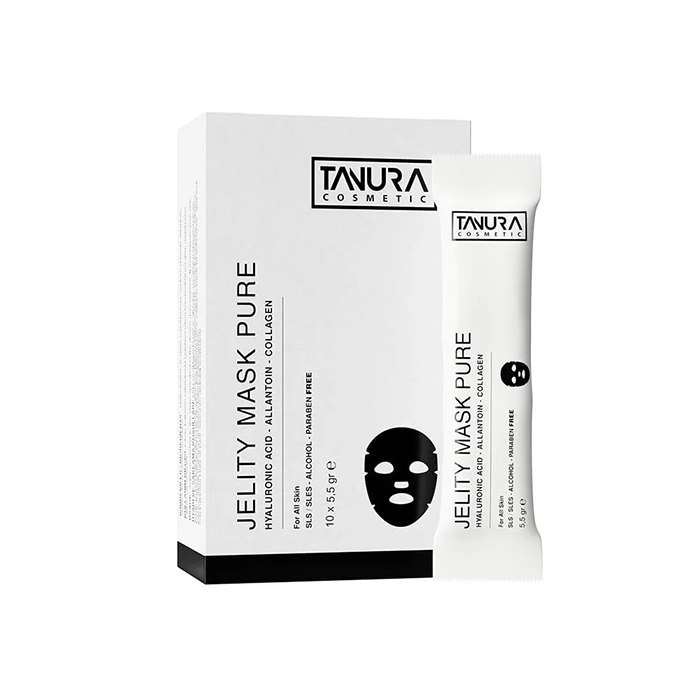 TANURA JELITY MASK PURE ماسک ژلیتو JELITY MASK PURE تنورا 10 ساشه - تصویر 1