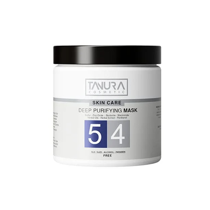 TANURA deep puryfing mask 250ML ماسک ضد قارچ و باکتری تنورا 250 میل - تصویر 1