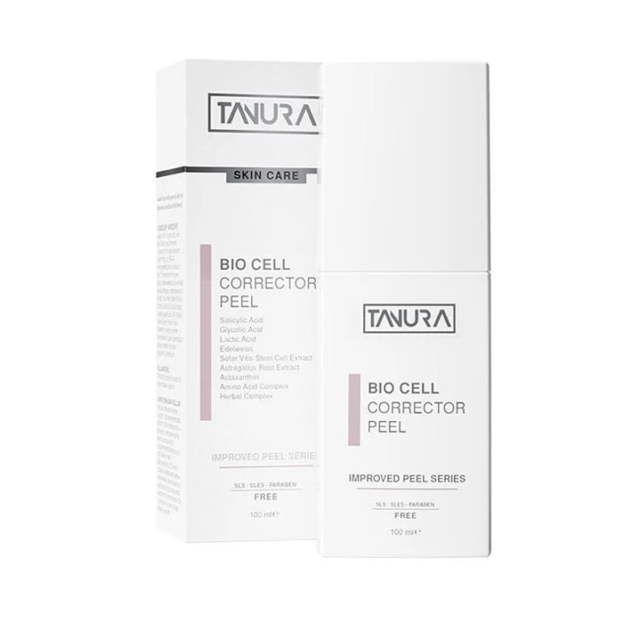 TENURA Bio cell corector peel 100ML اسید لایه بردار بايو سل كاركتور پيل تنورا 100 میل - تصویر 1