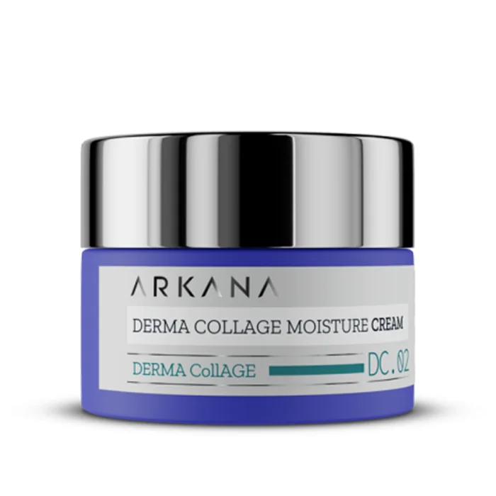DERMA COLLAGE MOISTURE CREAM کرم ابرسان و پر کننده خطوط ارکانا 50 میل DERMA COLLAGE MOISTURE CREAM - تصویر 1