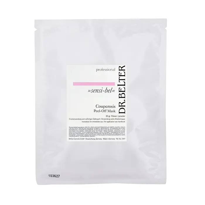 Dr.Belter Couperosis Peel-Off Mask 5 sachets ماسک پیل آف کنترل کوپروس دکتر بلتر 5 ساشه - تصویر 1