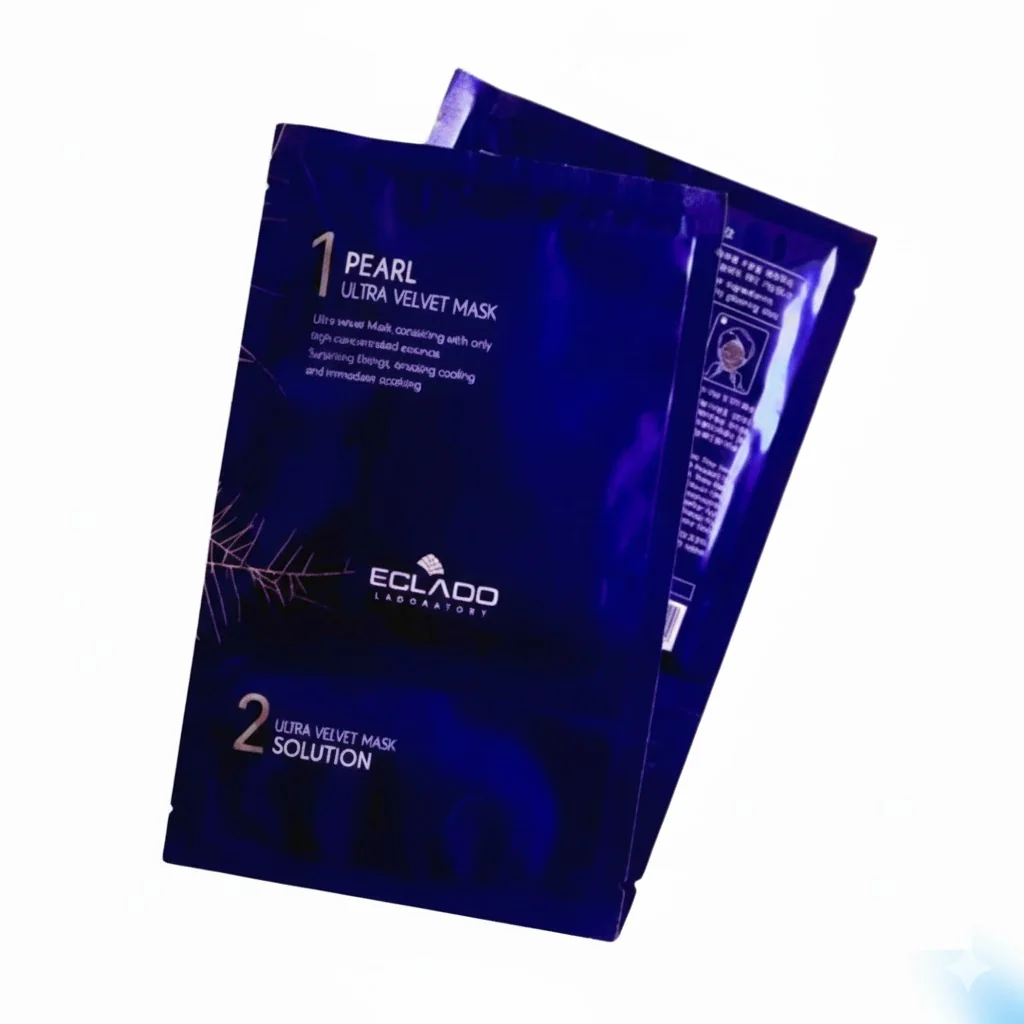 Ecladoo Ultra Velvet Pearl Mask ماسک اولترا ولوت مروارید اکلادو یک عدد - تصویر 1