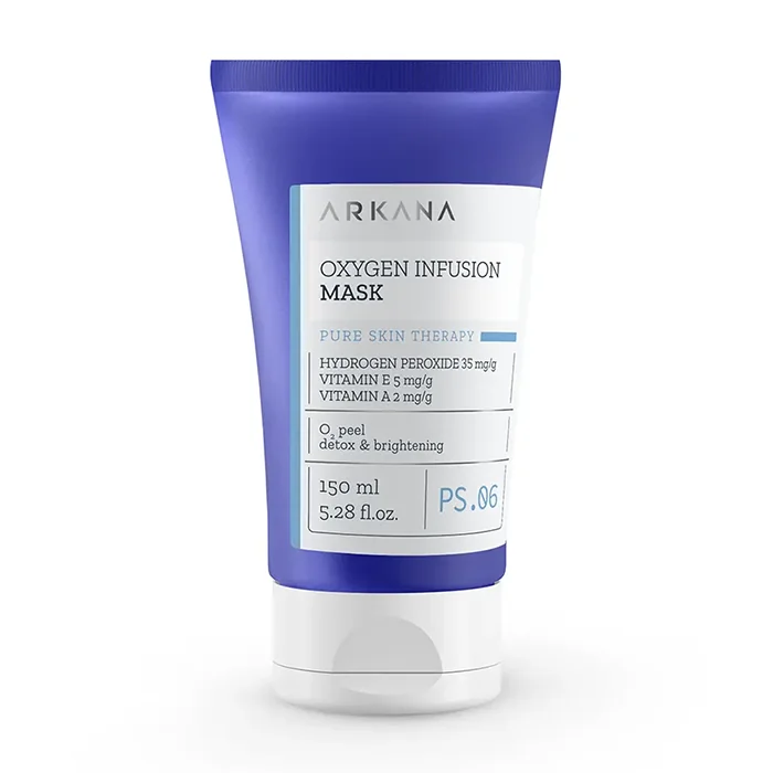 Oxygen Inusion Mask ماسک روشن کننده آرکانا مدل لایه بردار اکسیژنه – 150 میلی لیتر Oxygen Inusion Mask ARKANA - تصویر 1
