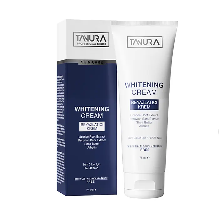 TANURA WHITENING CREAM 75ML كرم سفيد كننده بدن تنورا 75 میل - تصویر 1