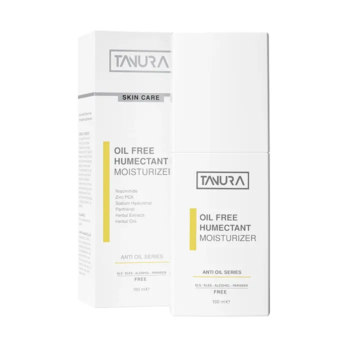 TANURA oil free humectant moisturizer 100ML مرطوب كننده بر پايه آب آنتى باكتريال تنورا 100 میل - تصویر 1