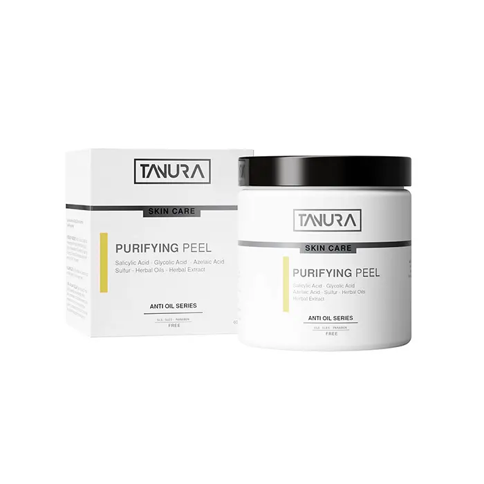 Tanura purifynig Peel 60 Pads پد لايه برداری كراتوليتيک و آنتى باكتريال تنورا 60 عدد - تصویر 1