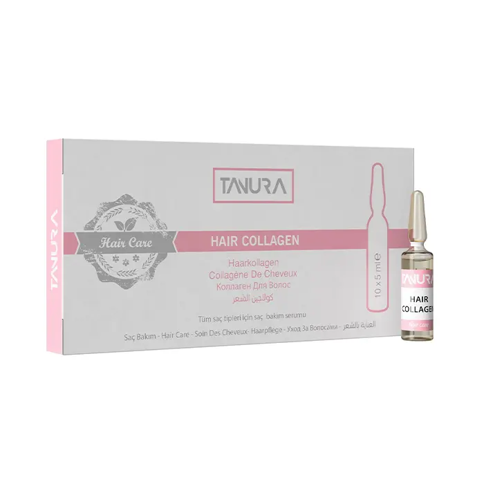 Tenora HAIR COLLAGEN SERUM ويال كلاژن مو تنورا 5*10 میل - تصویر 1
