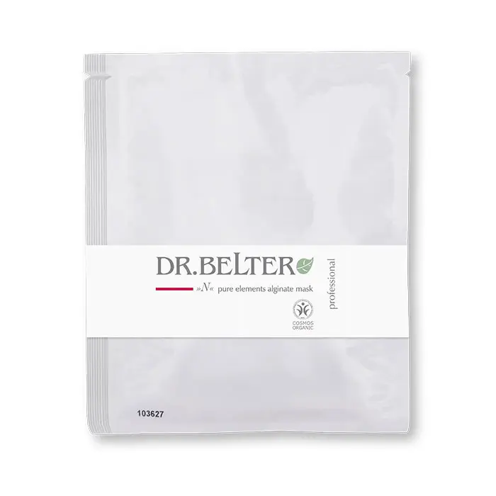 Dr. Belter Pure Elements Alginate Mask ماسک آبرسان و جوان کننده آلژینات خالص دکتر بلتر 5 ساشه 30 گرمی - Image 1