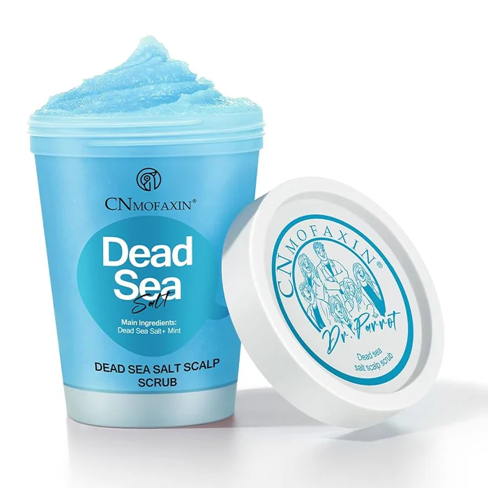Dead-Sea-blue-Salt-Scrub اسکراب نمکی Dead Sea دریای مرده آبی ۲۸۰ گرم - Image 1