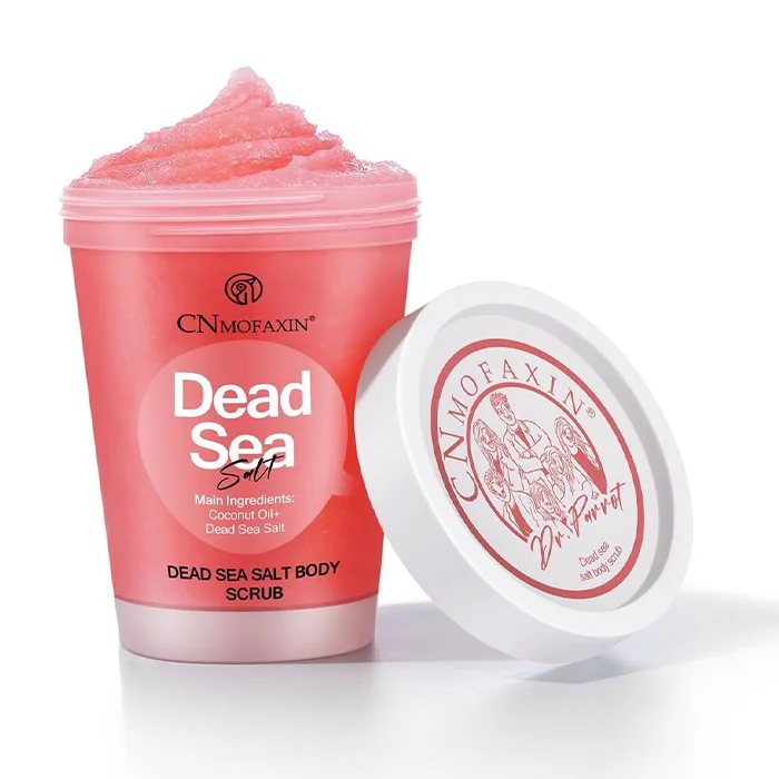 Dead-Sea-red-Salt-Scrub اسکراب نمکی Dead Sea دریای مرده قرمز ۲۸۰ گرم - Image 1