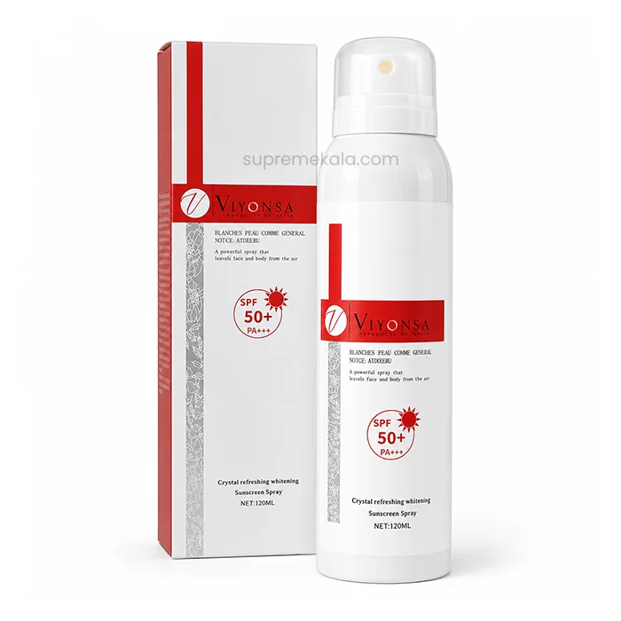Viunsa-Sunscreen-and-Brightening-Spray اسپری و روشن کننده ضد افتاب ویونسا 120 میل - Image 1